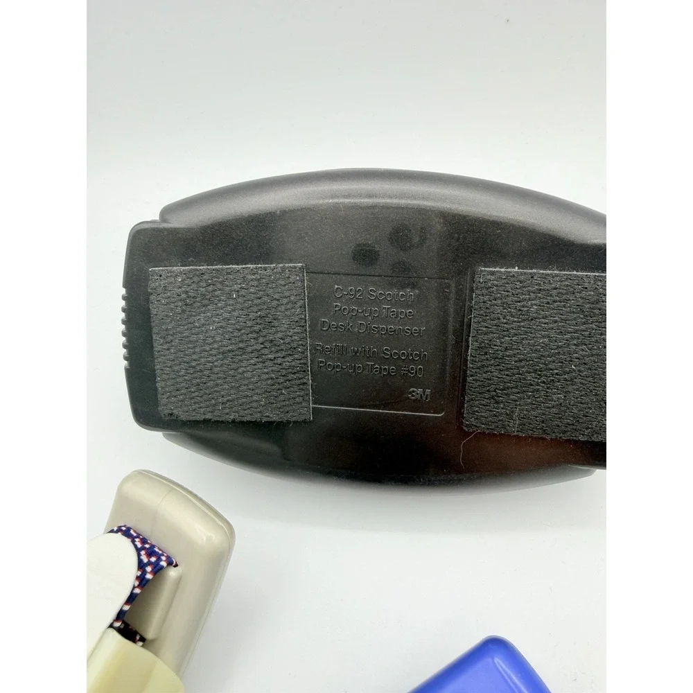 Scotch 3M Pop-Up Tape Strip Desk Dispenser With 2 Wrist Dispensers